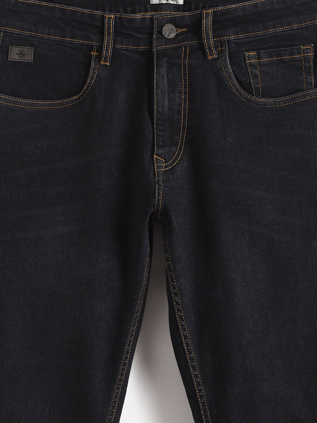 Light Fade Skinny Crop Jeans | Dark Grey