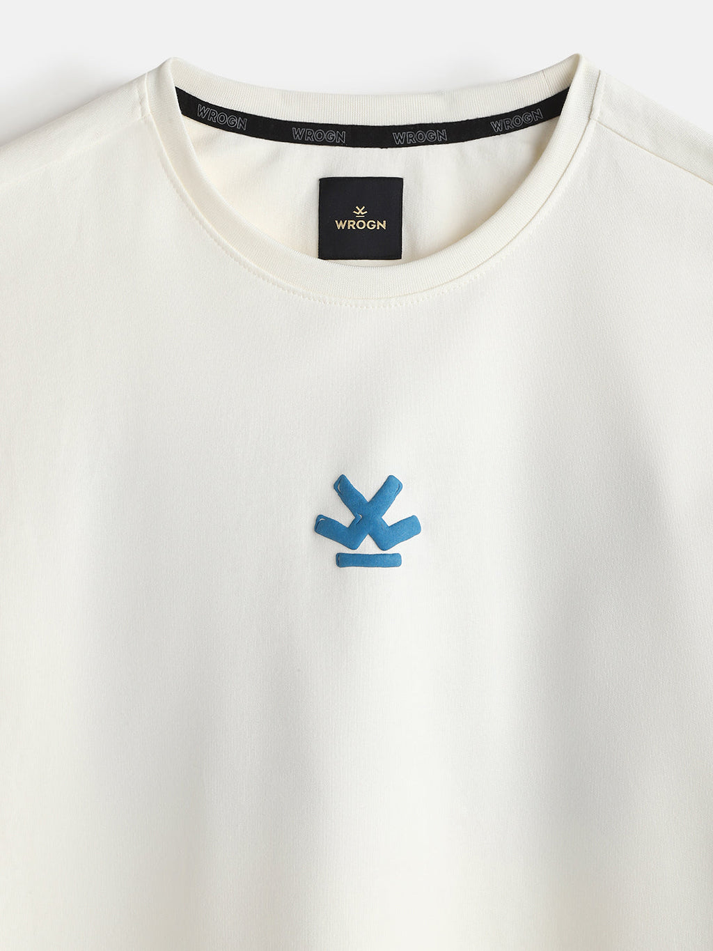 Puff Printed Oversized T-Shirt | Off White