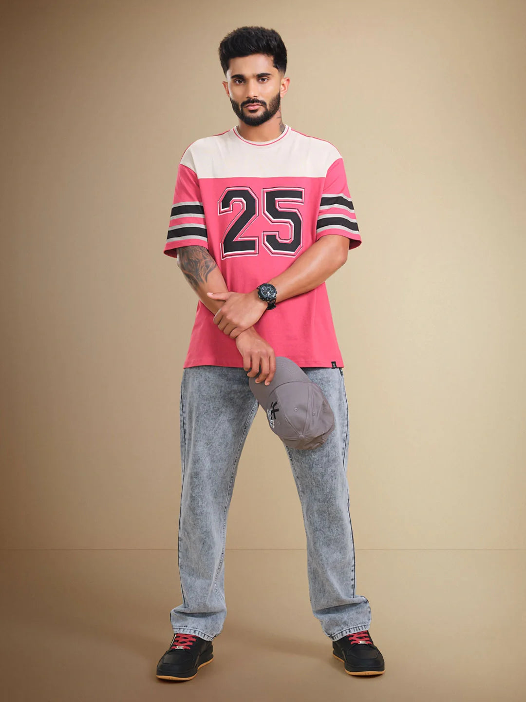 Heavy Fade Anti Fit Jeans | Light Grey