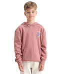 Rare Ones Kids Zaid Dusky Pink Cotton Hd Print Oversized Sweatshirt