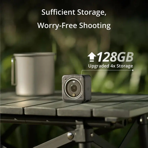 dji Action 2 Power Combo (128 GB) Sports and Action Camera  (Black, 12 MP)