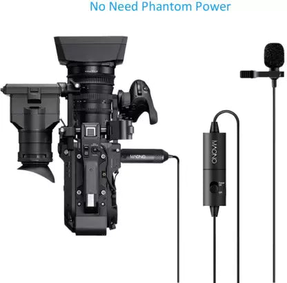 MAONO AU-XLR20 XLR Lavalier Collar Microphone, Condenser Clip-on Mic for Audio , Recording Studio, YouTube Microphone