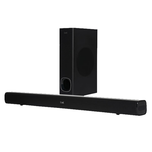 boAt Aavante 1200 | 80W Home Theatre with 40W RMS Soundbar, Smart Integrated Control, High Fidelity Stereo Sound