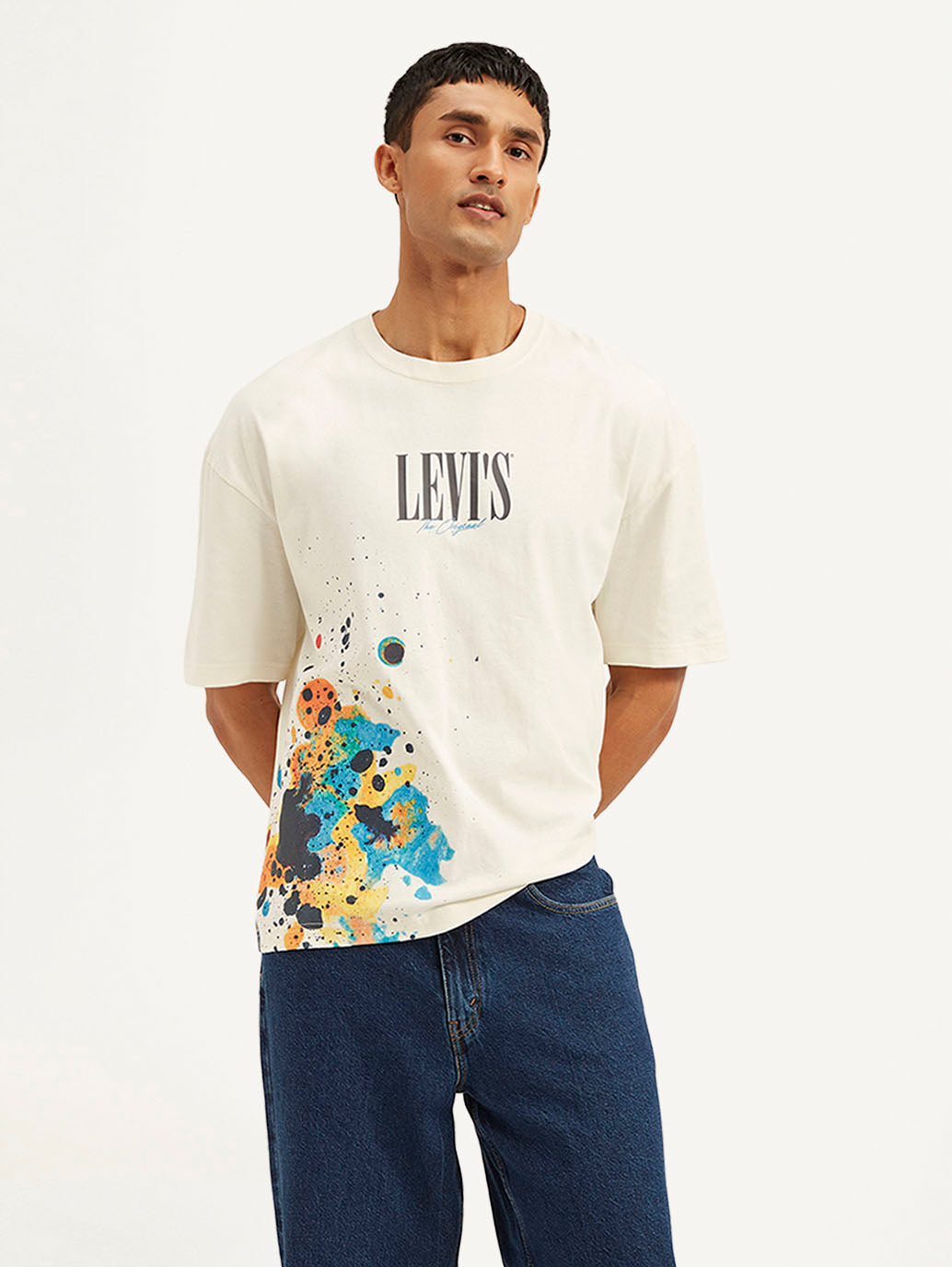 Men's Graphic Print Loose Fit T-shirt