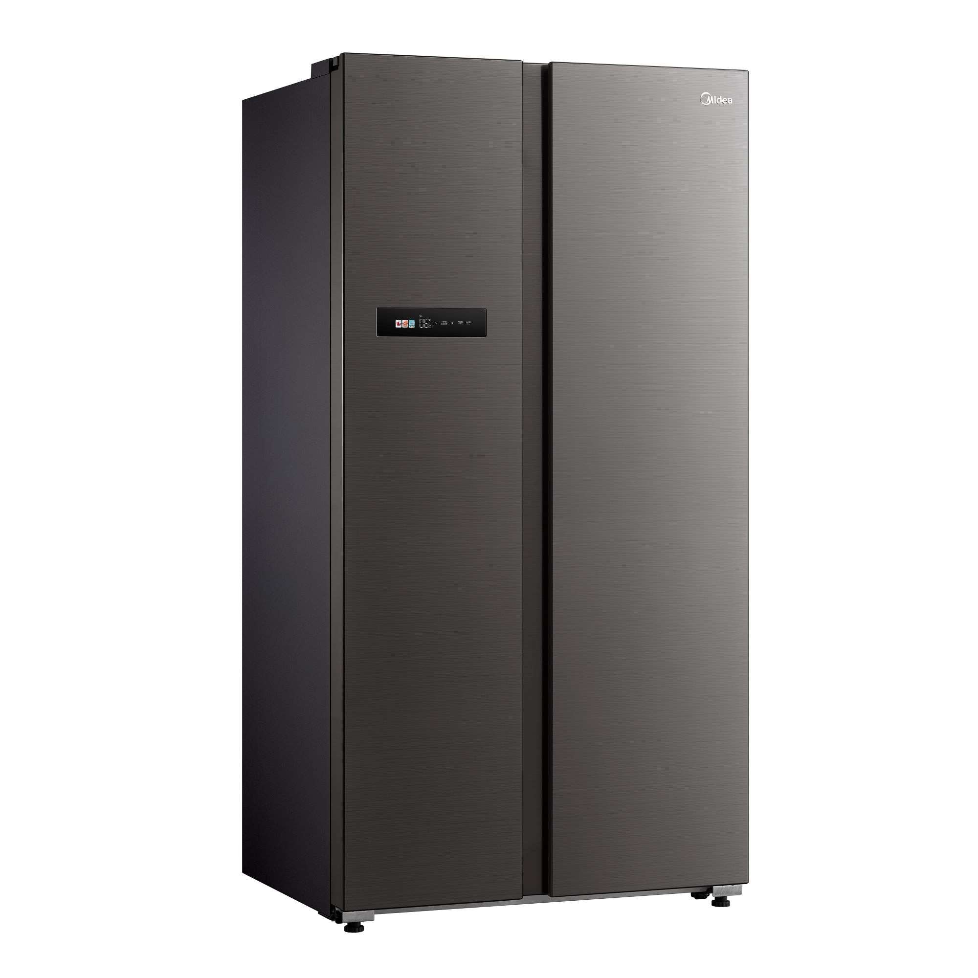 Midea, Side By Side , 592 L, Inverter, Jazz Black,WiFi,MDRS791MIF28IND