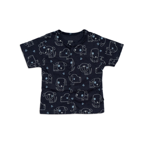 Cute Dog Printed Baby Co-ord Set