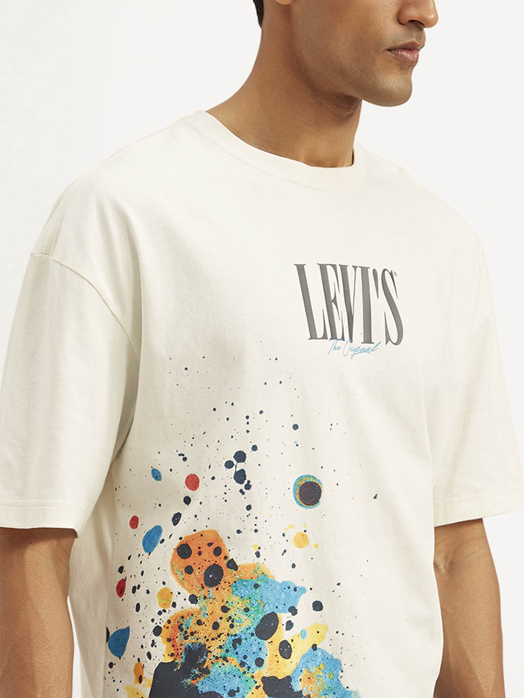Men's Graphic Print Loose Fit T-shirt